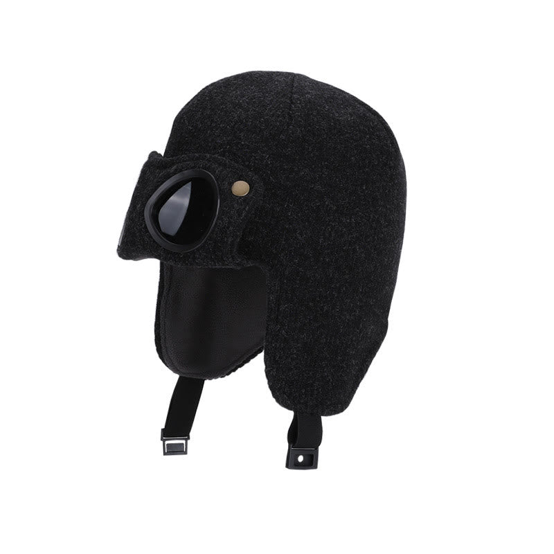 Plusock Sunglasses Ear Protection Beanie - Black - One Size - image 1