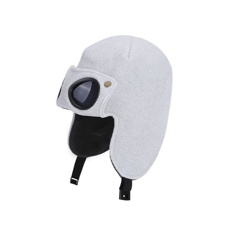 Plusock Sunglasses Ear Protection Beanie - Grey - One Size - image 2