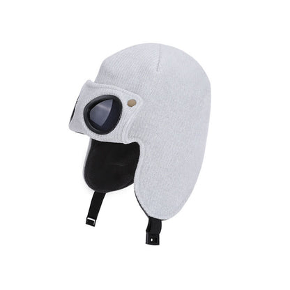 Plusock Sunglasses Ear Protection Beanie - Grey - One Size - image 2
