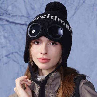 Plusock Windproof Warm Beanie - Black - One Size - image 3