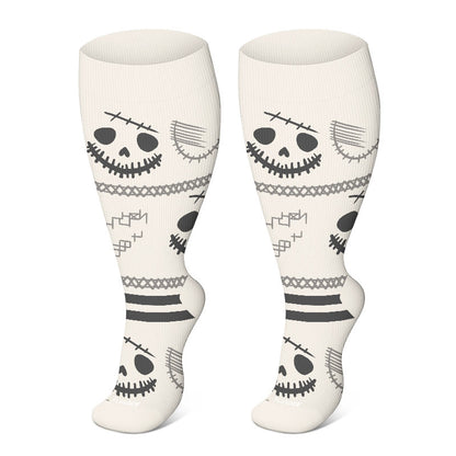 Plusock FREE Today: Plus Size Halloween Compression Socks - A - 4XL - image 6