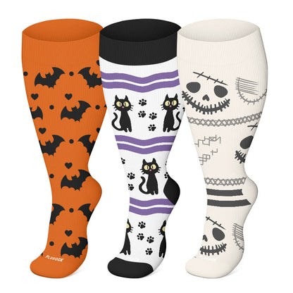 Plusock FREE Today: Plus Size Halloween Compression Socks - image 1