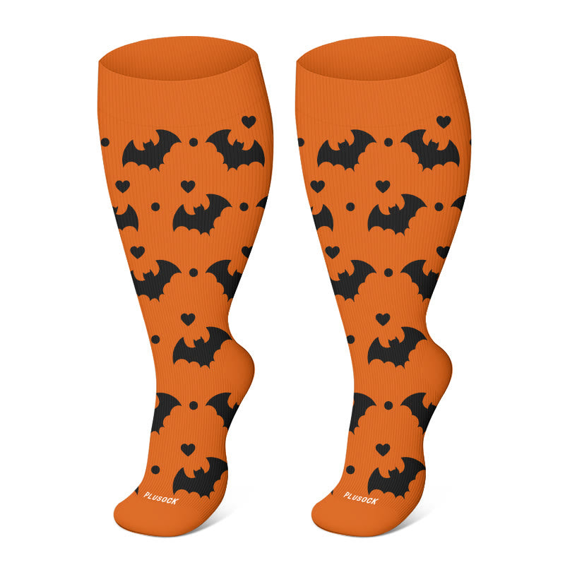Plusock FREE Today: Plus Size Halloween Compression Socks - C - 4XL - image 7