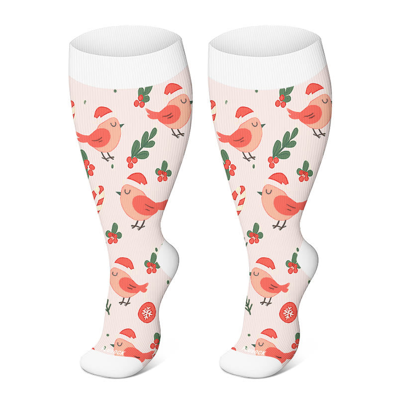 Plusock FREE Today: Plus Size Christmas Compression Socks - H - 4XL - image 13