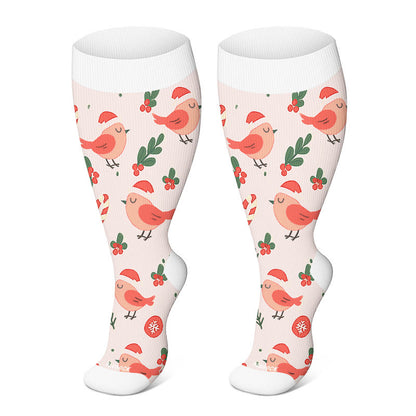 Plusock FREE Today: Plus Size Christmas Compression Socks - H - 4XL - image 13