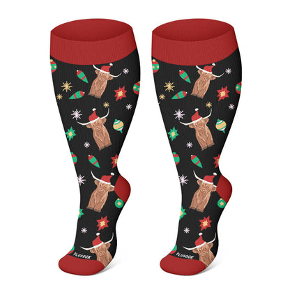 Plusock FREE Today: Plus Size Christmas Compression Socks - L - 4XL - image 17