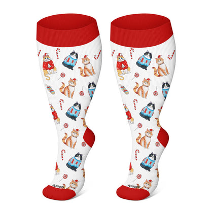 Plusock FREE Today: Plus Size Christmas Compression Socks - N - 4XL - image 19
