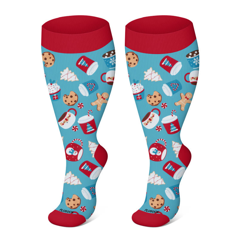 Plusock FREE Today: Plus Size Christmas Compression Socks - M - 4XL - image 18