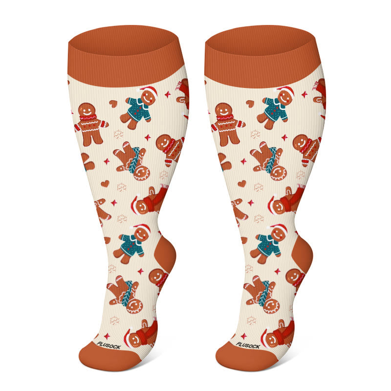 Plusock FREE Today: Plus Size Christmas Compression Socks - O - 4XL - image 20