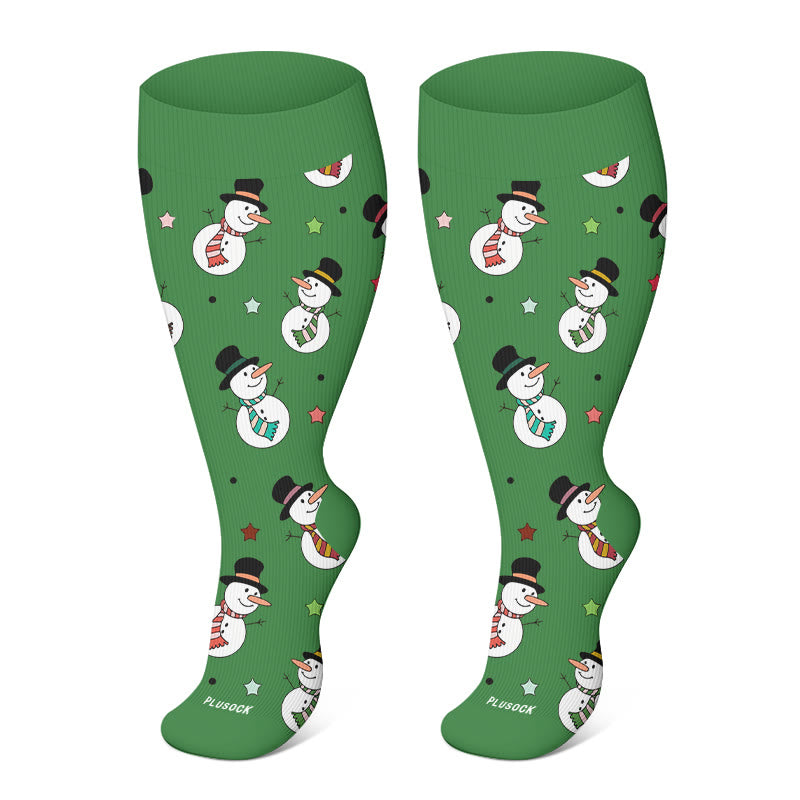 Plusock FREE Today: Plus Size Christmas Compression Socks - Q - 4XL - image 22