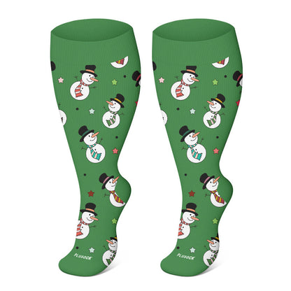 Plusock FREE Today: Plus Size Christmas Compression Socks - Q - 4XL - image 22