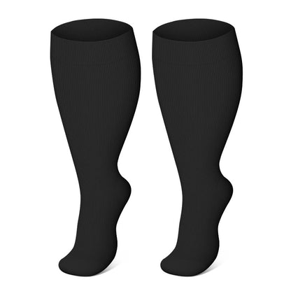 Plusock FREE Today: Plus Size Compression Obese Large Socks - Black - 7XL - image 11