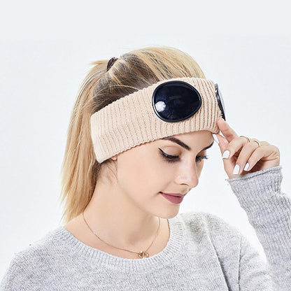 Plusock Solid Color Headband With Goggles - image 6