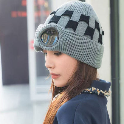 Plusock Grid Soft Beanie With Goggles - image 2