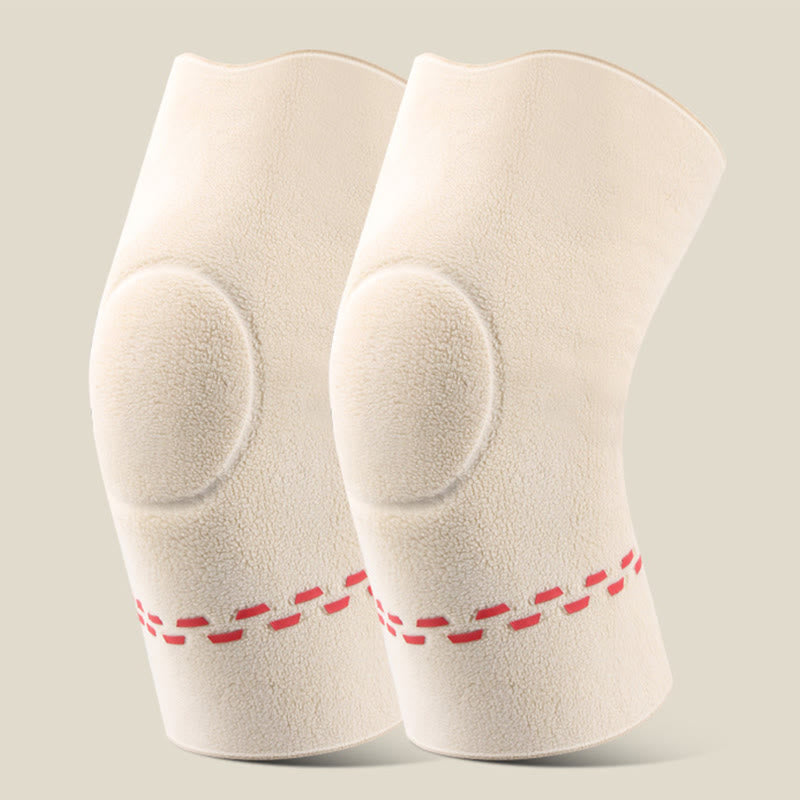 Plusock Soft Skin Friendly Knee Sleeves - Beige - L - image 12