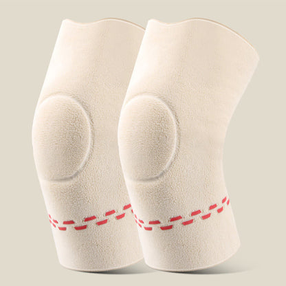 Plusock Soft Skin Friendly Knee Sleeves - Beige - L - image 12