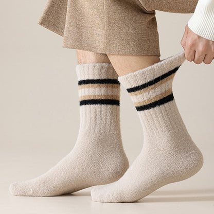 Plusock Two Tone Parallel Bars Quarter Socks(3 Pairs) - image 1