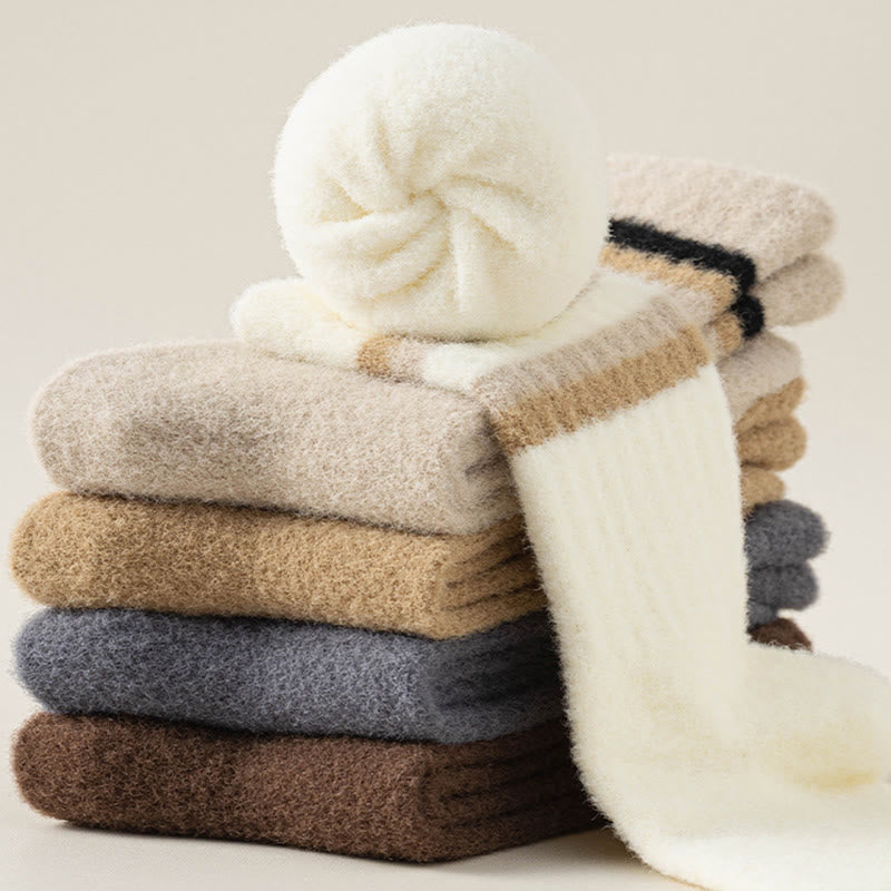 Plusock Two Tone Parallel Bars Quarter Socks(3 Pairs) - image 9