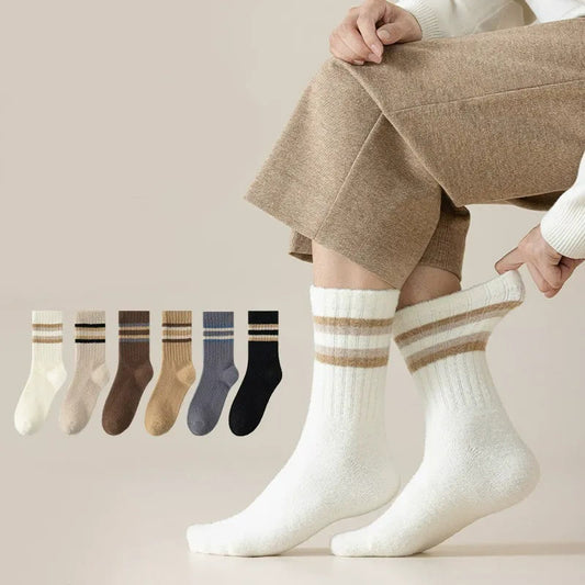 Plusock Two Tone Parallel Bars Quarter Socks(3 Pairs) - image 0