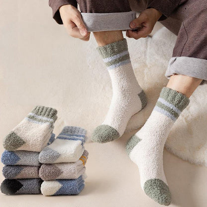 Plusock Fleece Winter Quarter Socks(7 Pairs) - image 9