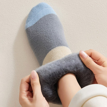 Plusock Extra Thick Cashmere Quarter Socks(4 Pairs) - image 1