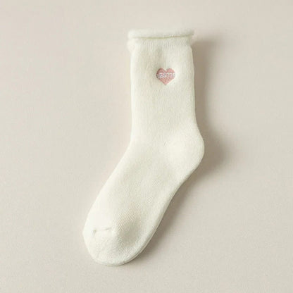 Plusock Full Fleece Quarter Socks(3 Pairs) - White - EU36-40(US3-7) - image 9