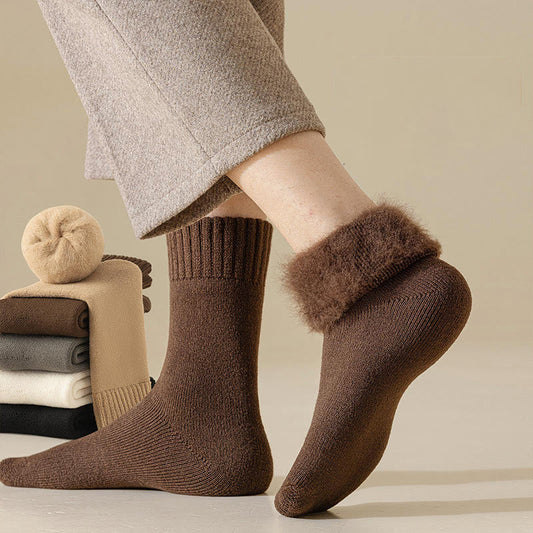 Plusock Solid Color Versatile Quarter Socks(5 Pairs) - image 0