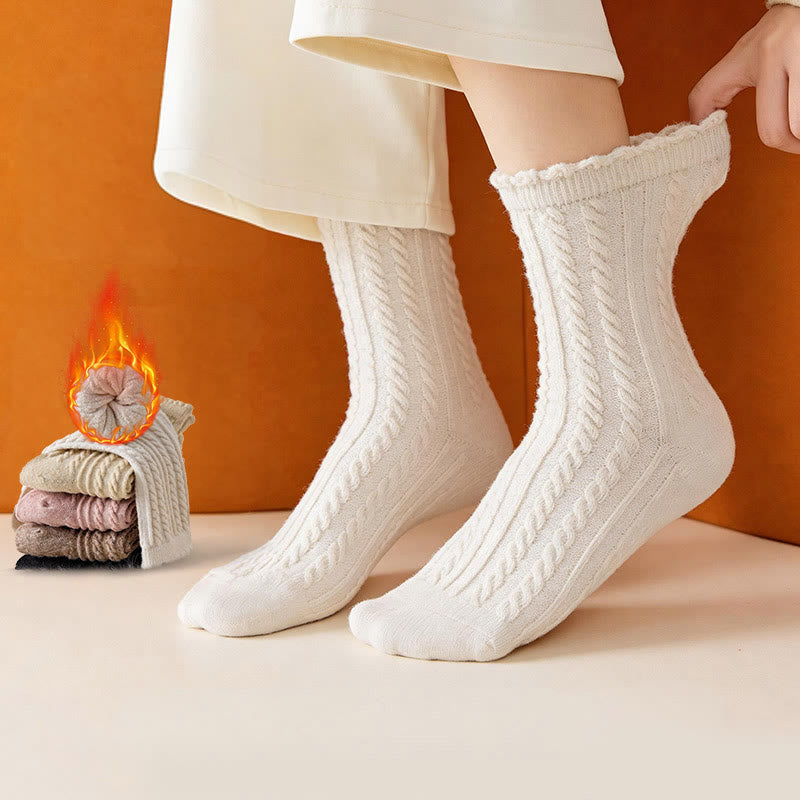 Plusock Plush Soft Quarter Socks(3 Pairs) - image 0