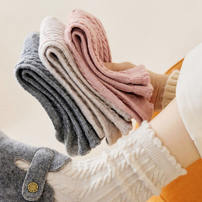 Plusock Plush Soft Quarter Socks(3 Pairs) - image 6