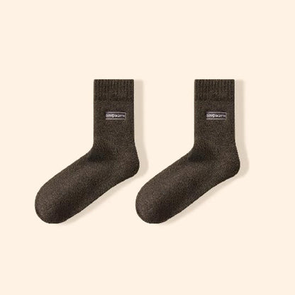 Plusock Keep Warm Quarter Socks(4 Pairs) - Army Green - EU39-44(US6-10) - image 15