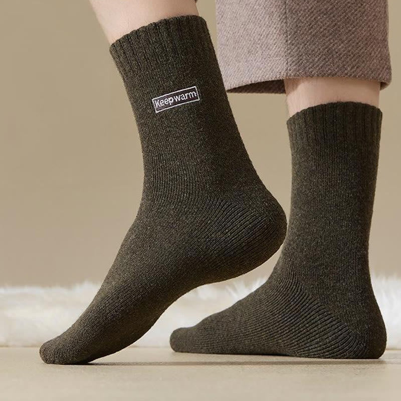 Plusock Keep Warm Quarter Socks(4 Pairs) - image 5