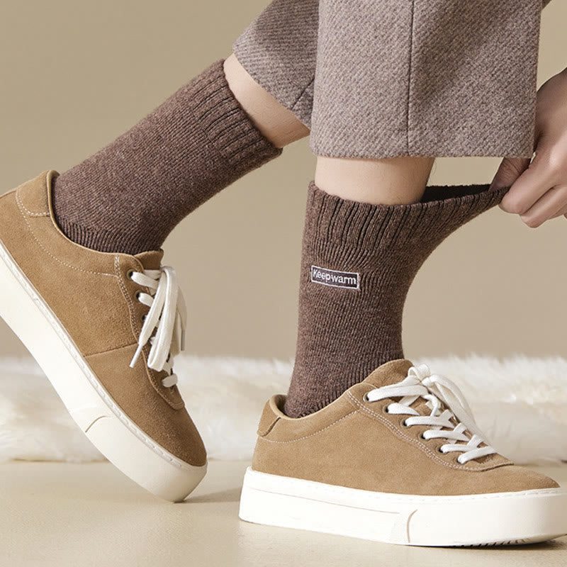 Plusock Keep Warm Quarter Socks(4 Pairs) - image 8