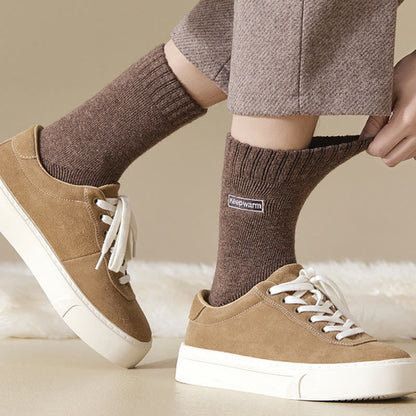 Plusock Keep Warm Quarter Socks(4 Pairs) - image 8