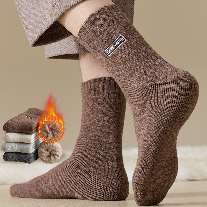 Plusock Keep Warm Quarter Socks(4 Pairs) - image 0