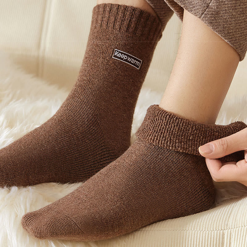 Plusock Keep Warm Quarter Socks(4 Pairs) - image 7