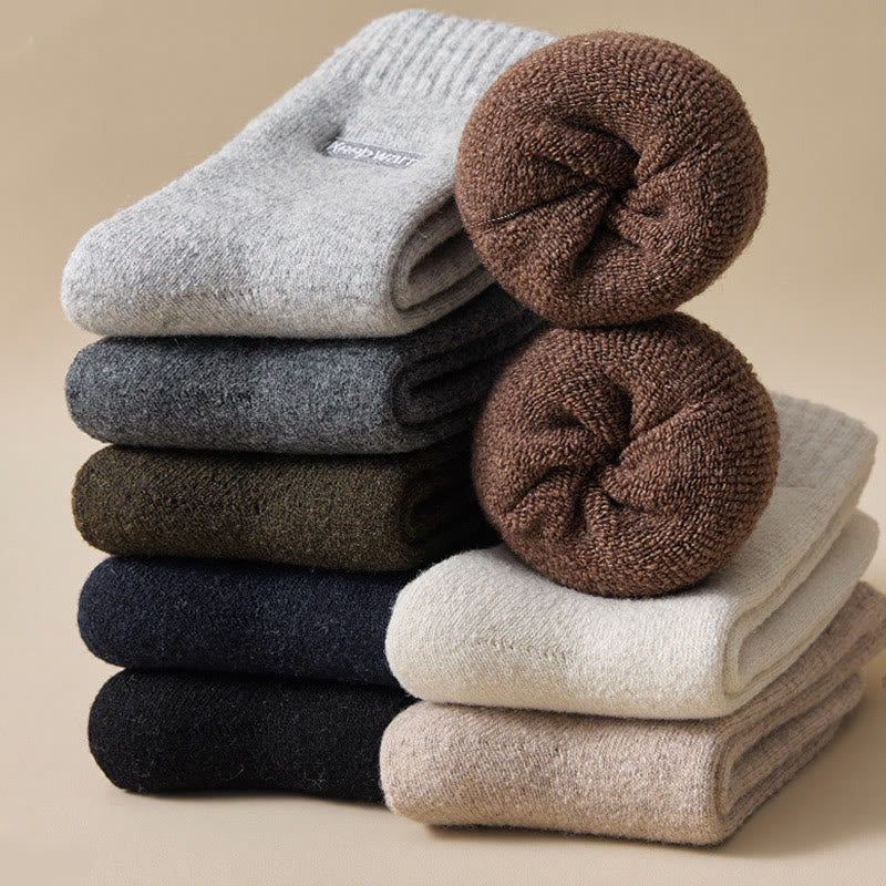 Plusock Keep Warm Quarter Socks(4 Pairs) - image 10