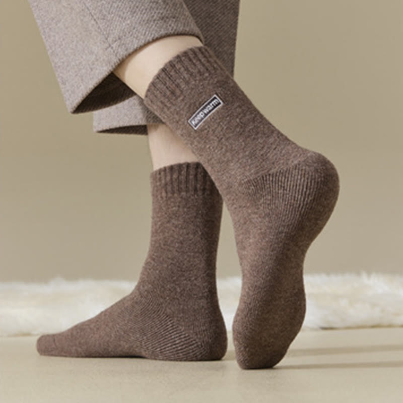 Plusock Keep Warm Quarter Socks(4 Pairs) - image 3
