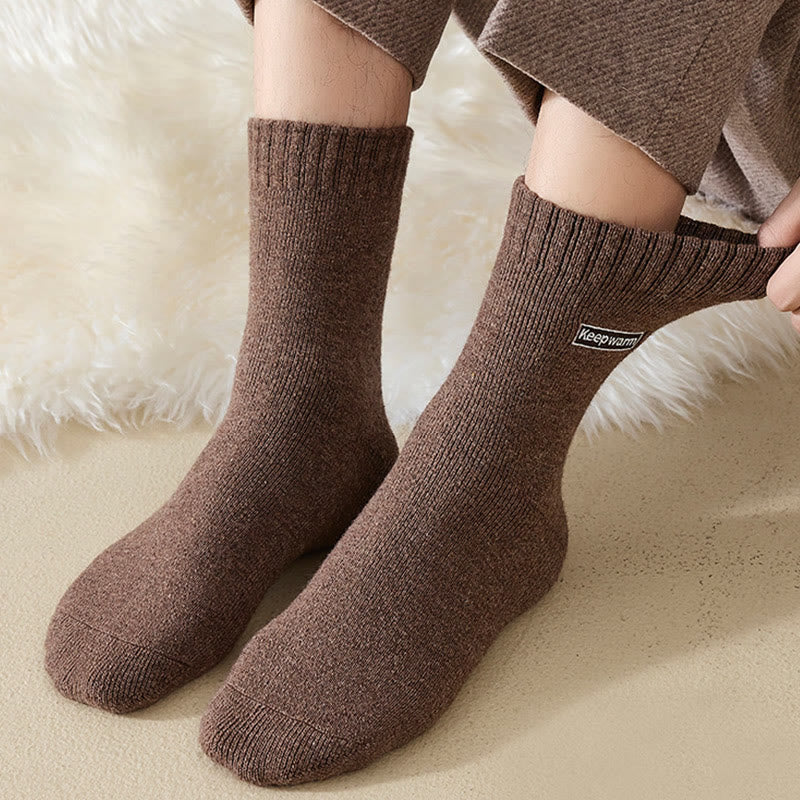 Plusock Keep Warm Quarter Socks(4 Pairs) - image 1
