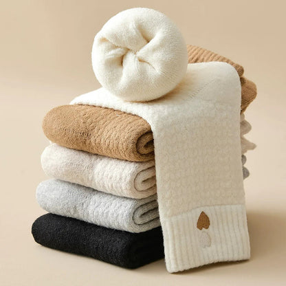 Plusock Heart Pattern Quarter Socks(3 Pairs) - image 10