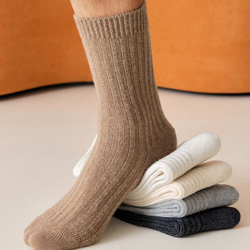 Plusock Cozy Sheep Wool Quarter Socks(3 Pairs) - image 8