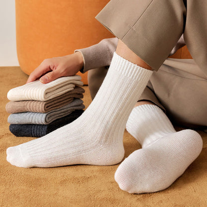 Plusock Cozy Sheep Wool Quarter Socks(3 Pairs) - image 6