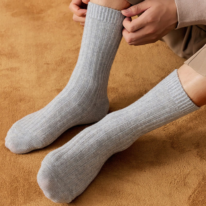 Plusock Cozy Sheep Wool Quarter Socks(3 Pairs) - image 3