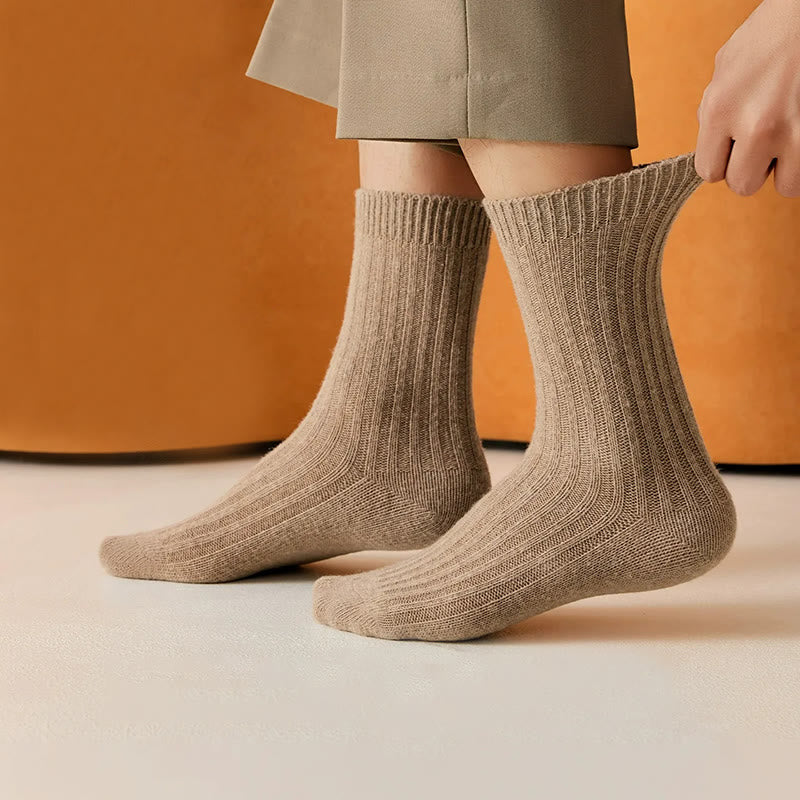 Plusock Cozy Sheep Wool Quarter Socks(3 Pairs) - image 7