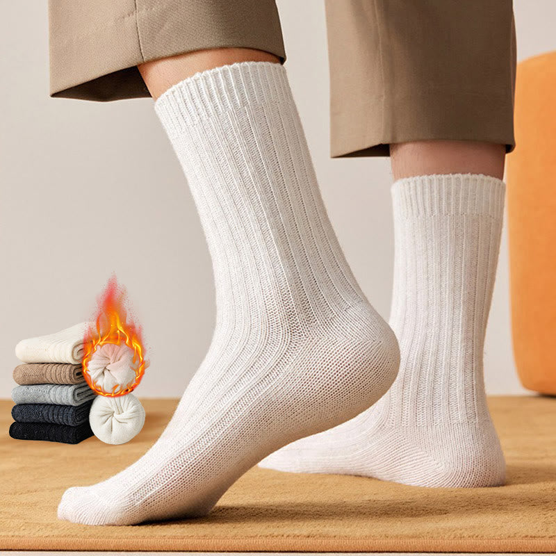 Plusock Cozy Sheep Wool Quarter Socks(3 Pairs) - image 0