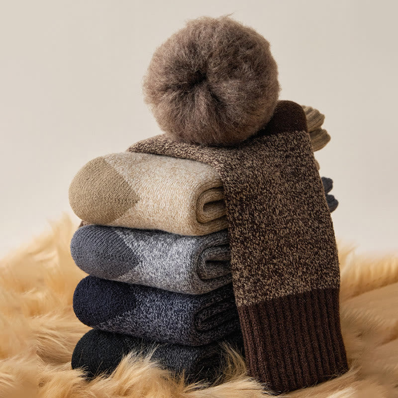 Plusock Cashmere Warmth Quarter Socks(2 Pairs) - image 7