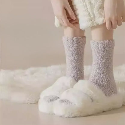 Plusock Anti Slip SoleQuarter Socks(4 Pairs) - image 3