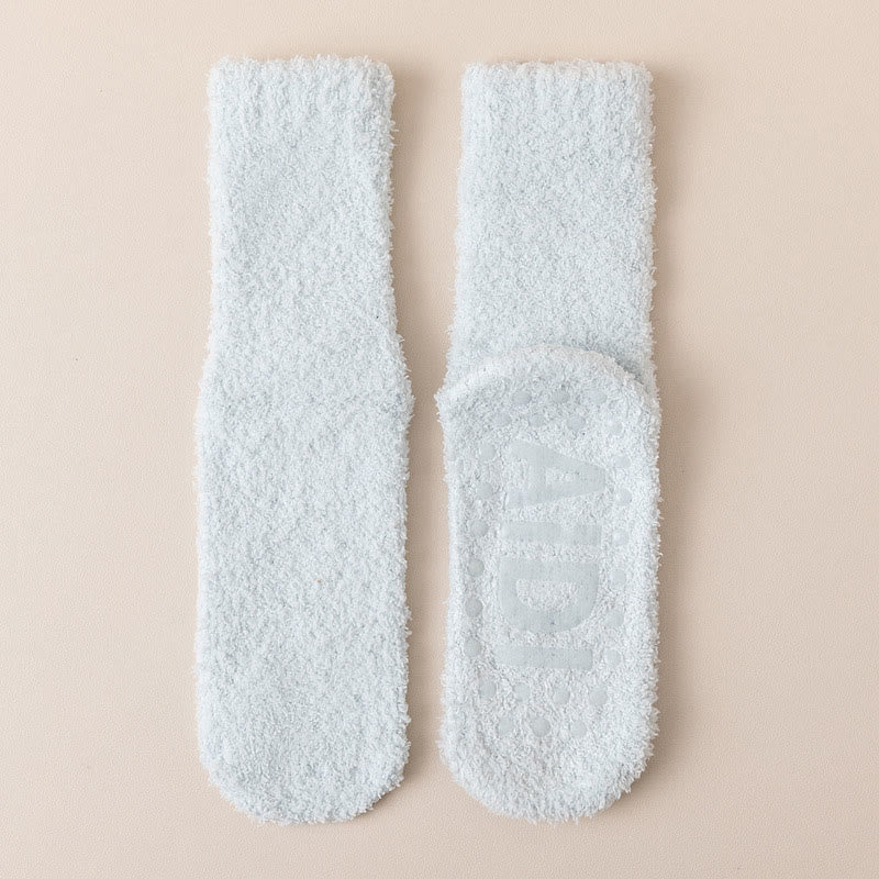 Plusock Anti Slip SoleQuarter Socks(4 Pairs) - Light Blue - EU36-40(US3-7) - image 24