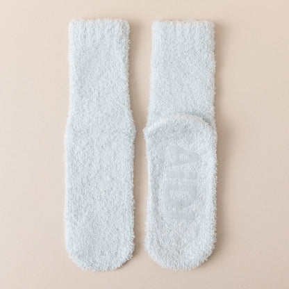 Plusock Anti Slip SoleQuarter Socks(4 Pairs) - Light Blue - EU36-40(US3-7) - image 24