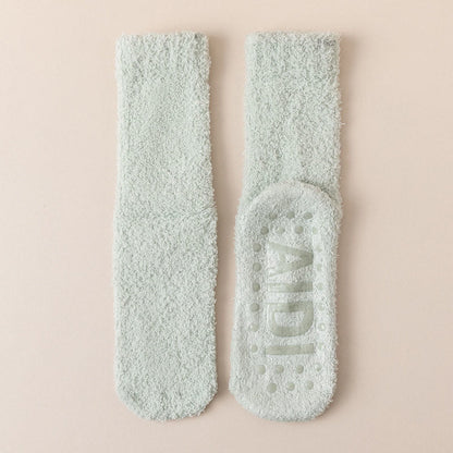 Plusock Anti Slip SoleQuarter Socks(4 Pairs) - Light Green - EU36-40(US3-7) - image 23