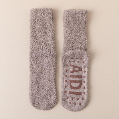 Plusock Anti Slip SoleQuarter Socks(4 Pairs) - Coffee - EU36-40(US3-7) - image 20